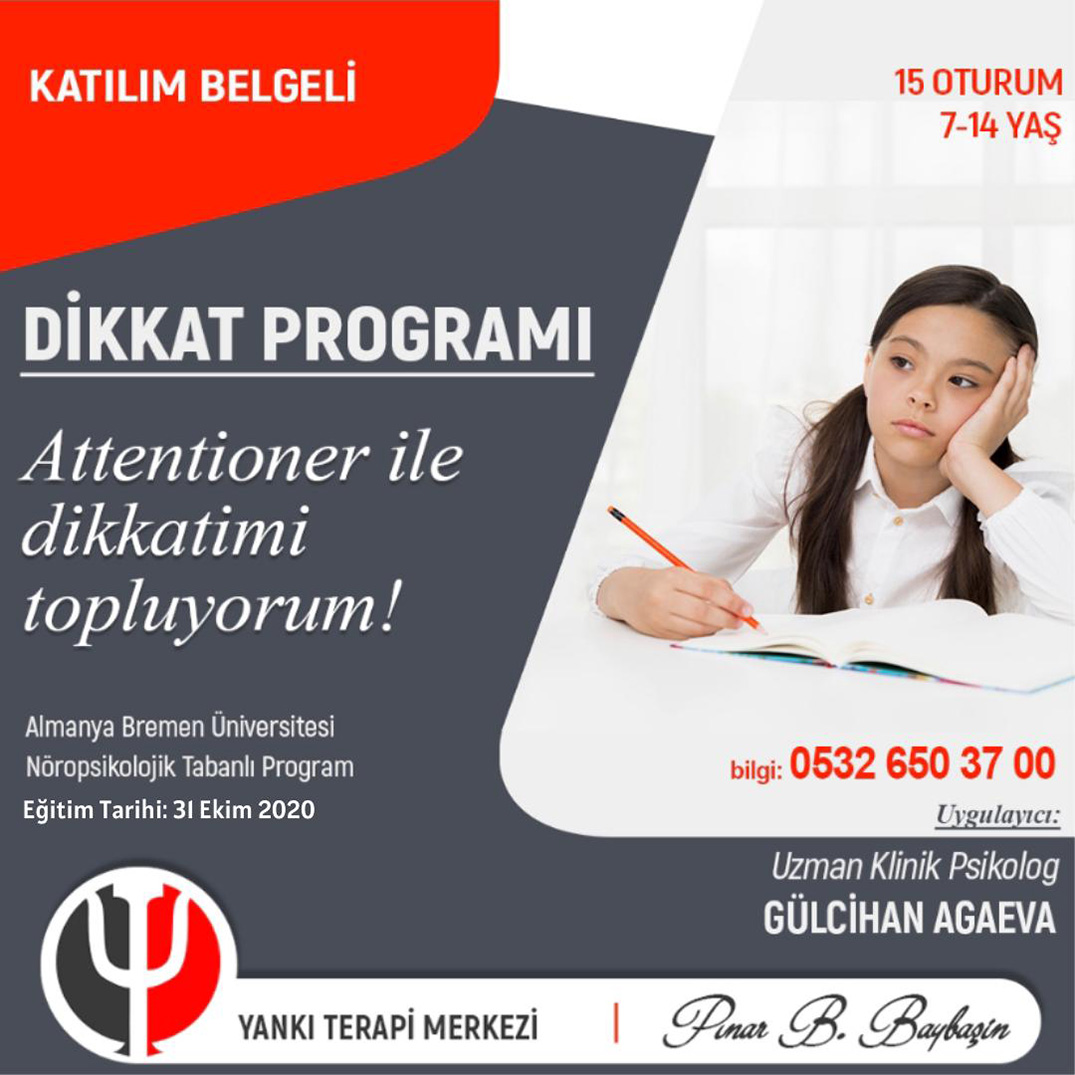 ATTENTIONER İLE DİKKATİMİ TOPLUYORUM